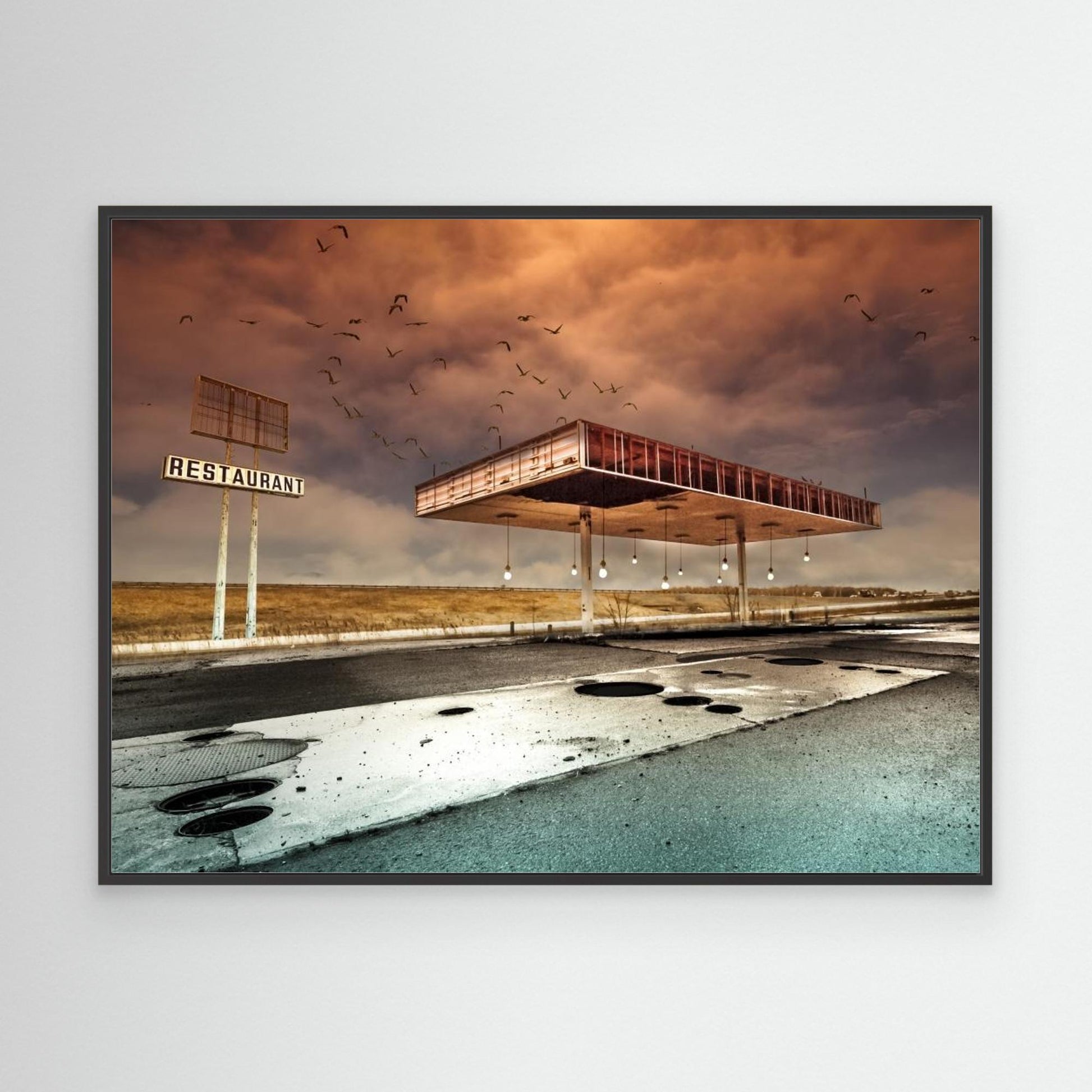 Gaz Bar Blues by David Senechal Photographie (Polydactyle)