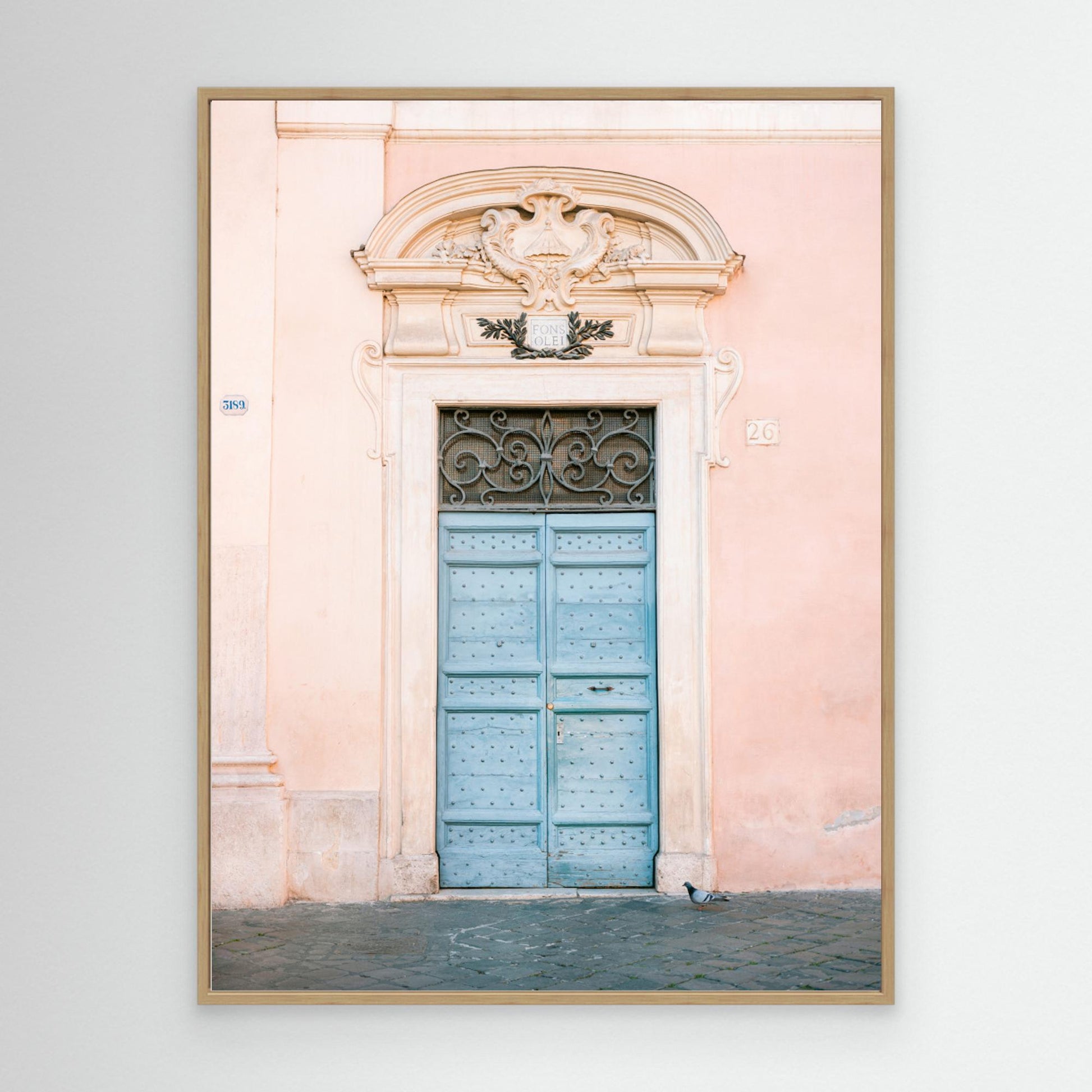 Pastel Trastevere - Rome Italy travel photography by Raisa Zwart