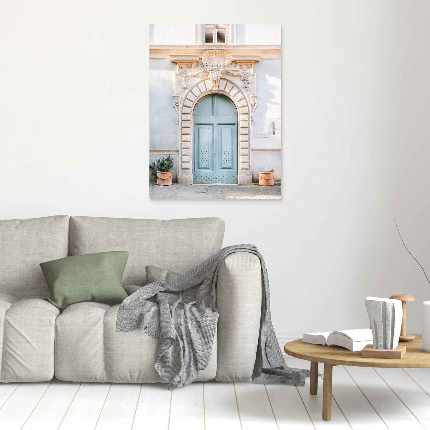 Blue tones of Rome - Italy travel photography by Raisa Zwart