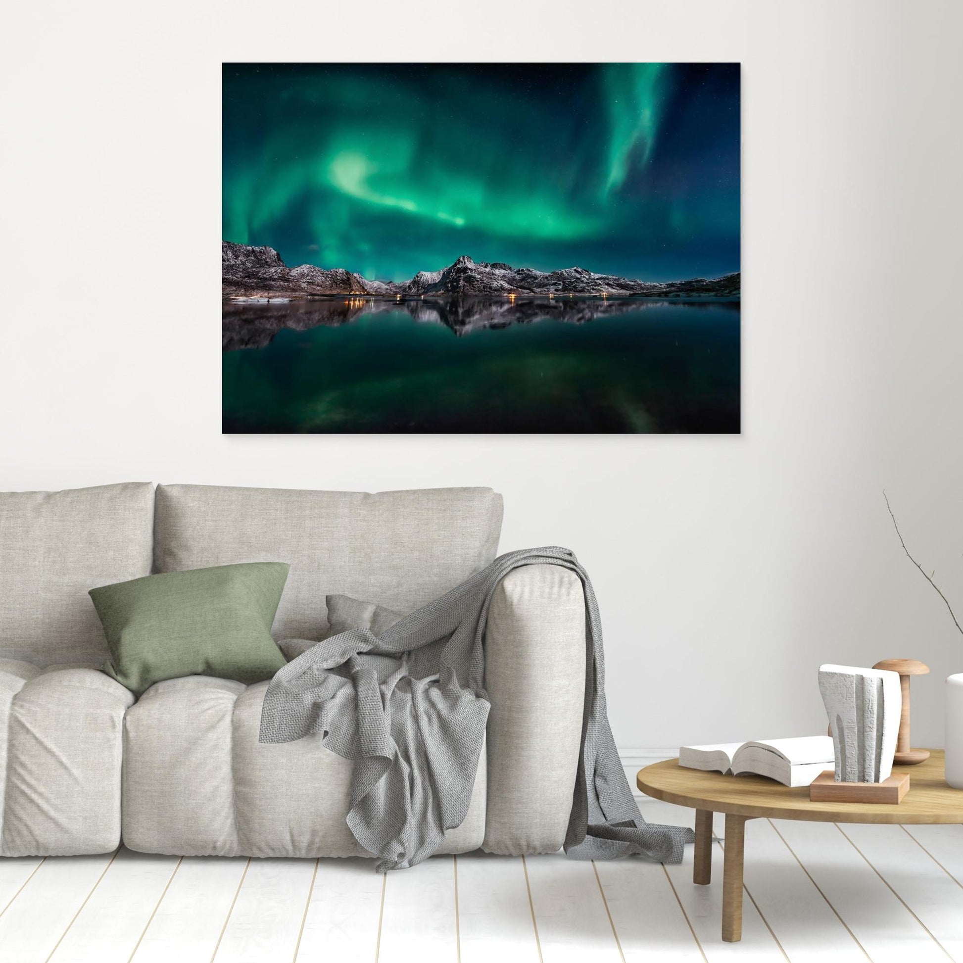 Lofoten Aurora Reflection by Javier De La Torre