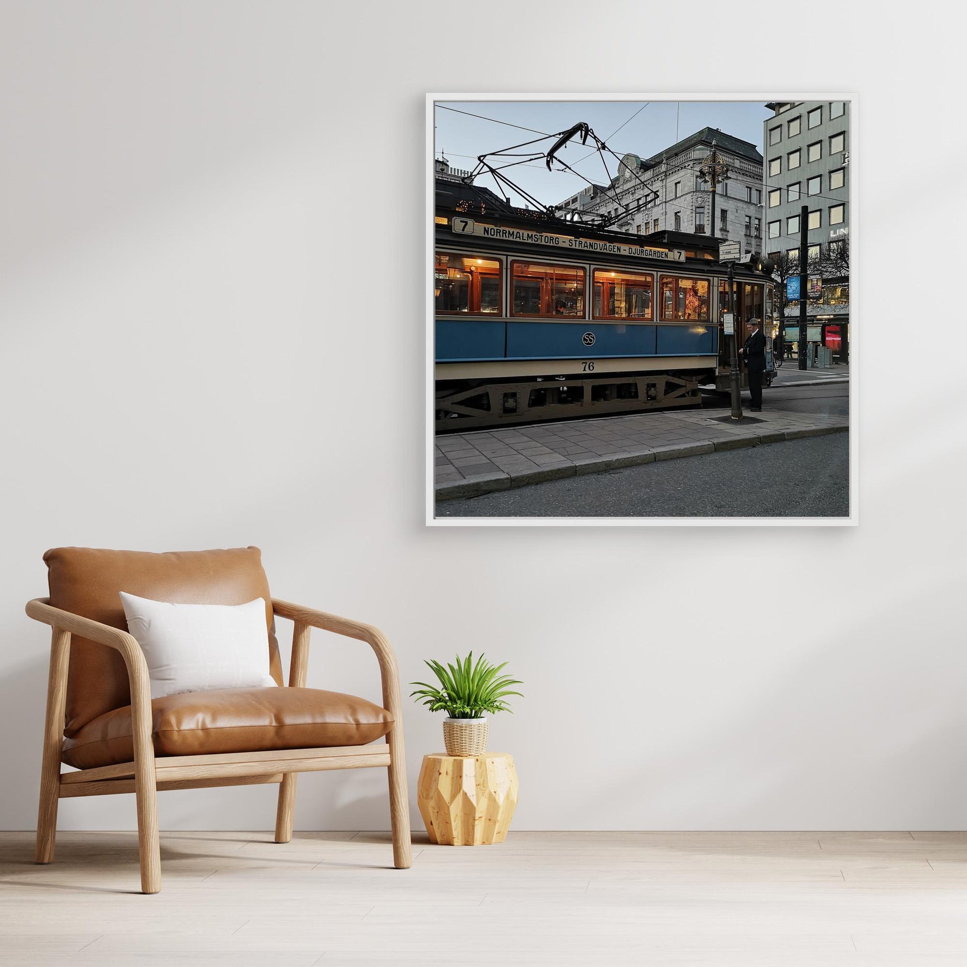 Old fashion Tram