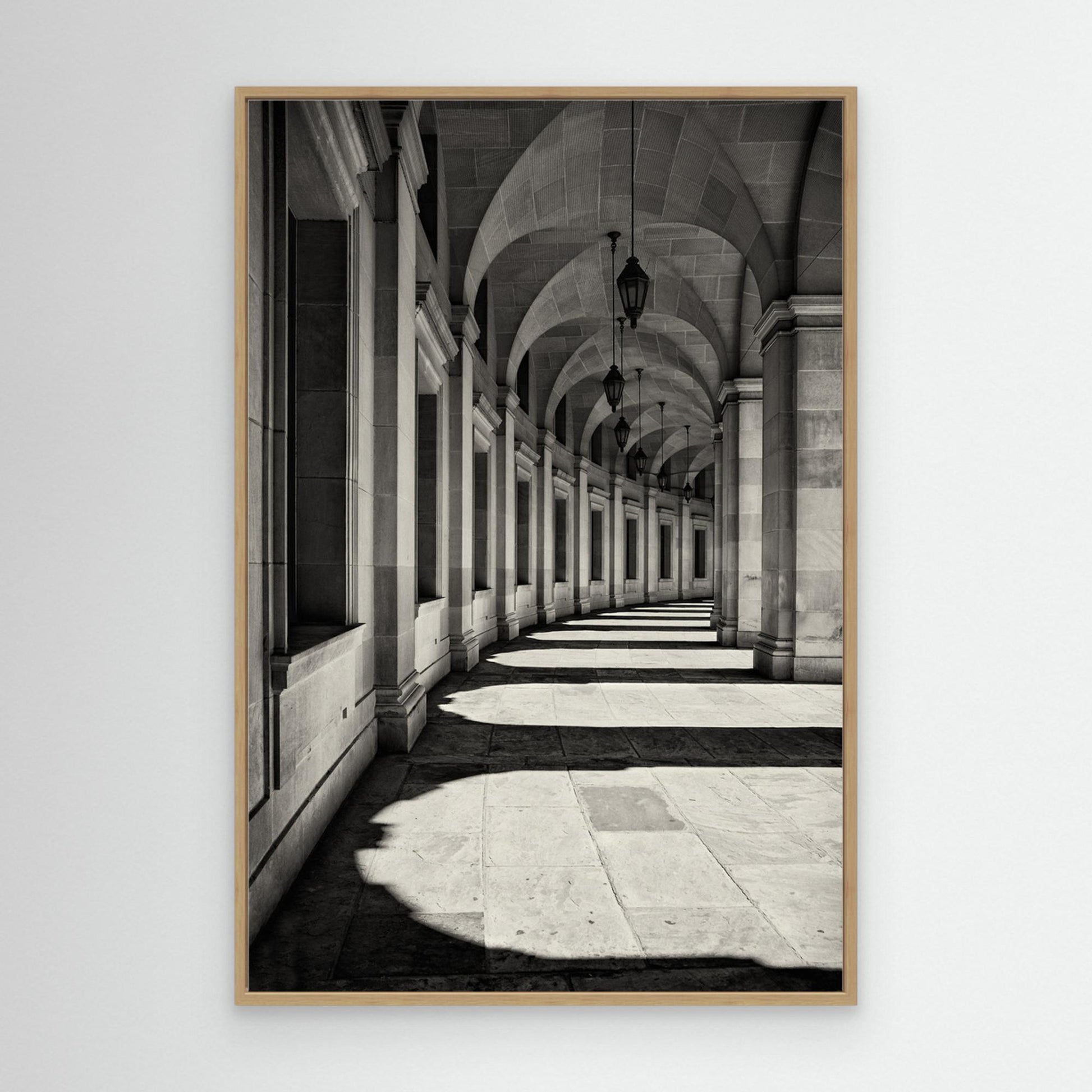 Curved Corridor by Louise Wolbers