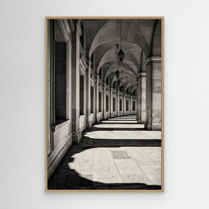 Curved Corridor by Louise Wolbers