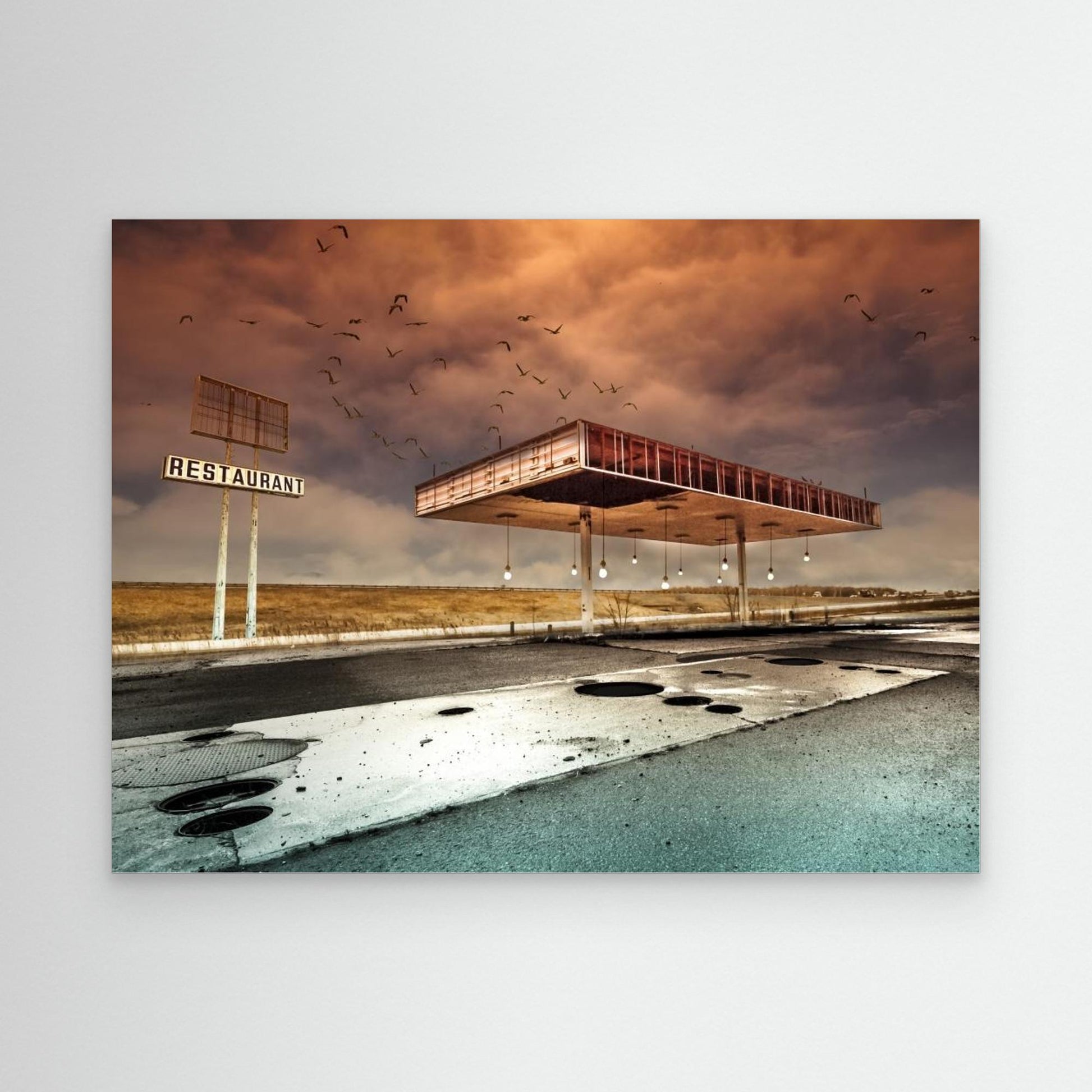 Gaz Bar Blues by David Senechal Photographie (Polydactyle)