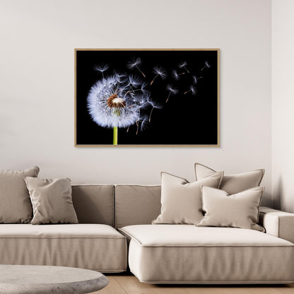 Dandelion Blowing by Bess Hamiti
