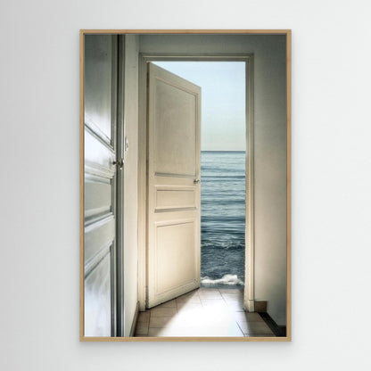 Behind the door by Christian Marcel