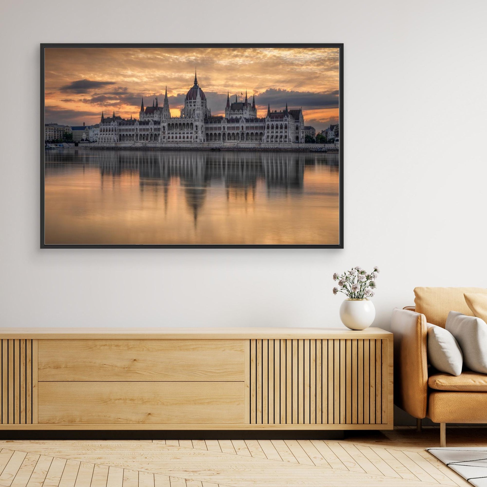 Sunrise in Budapest by Nicholas