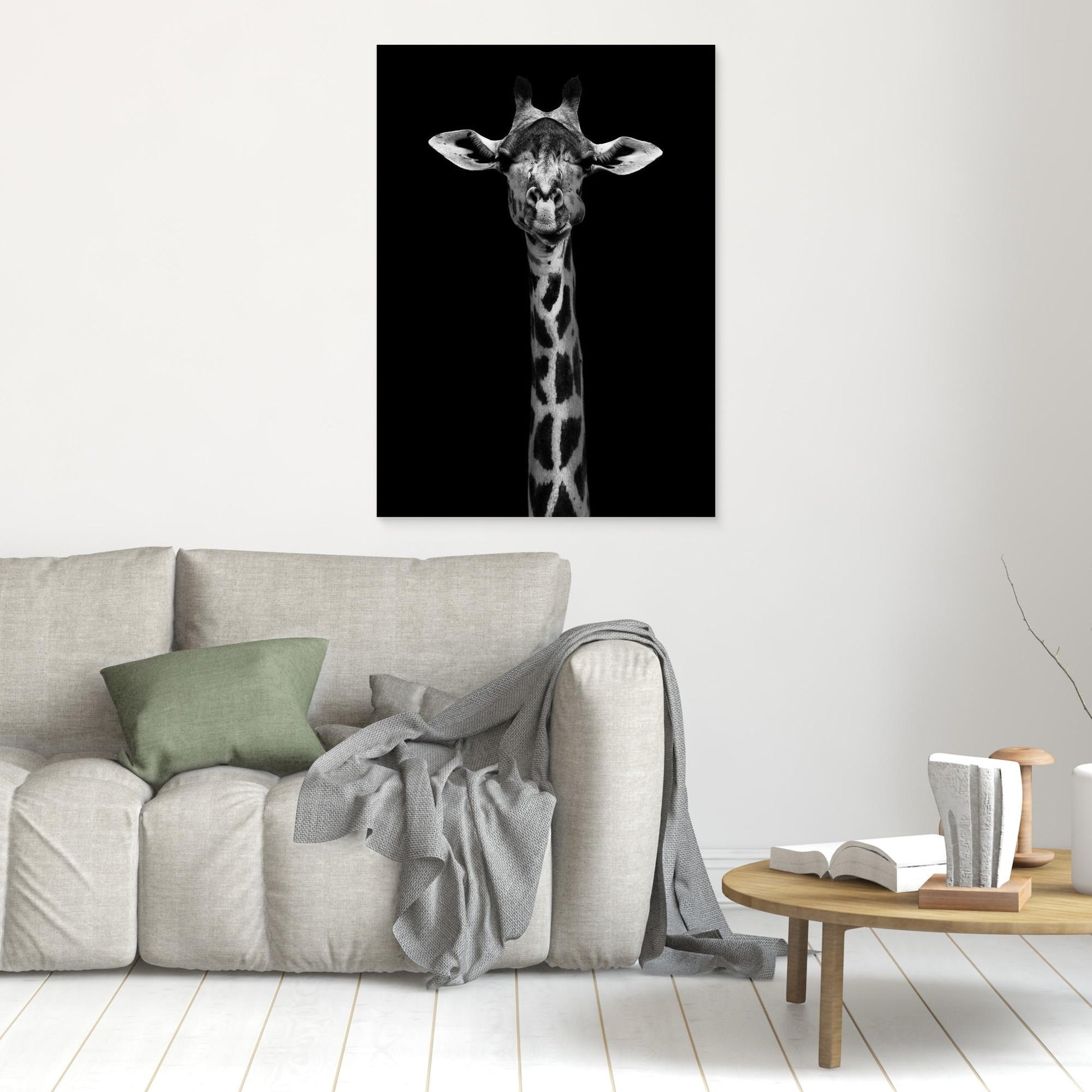 Giraffe Portrait by Wild Photo Art