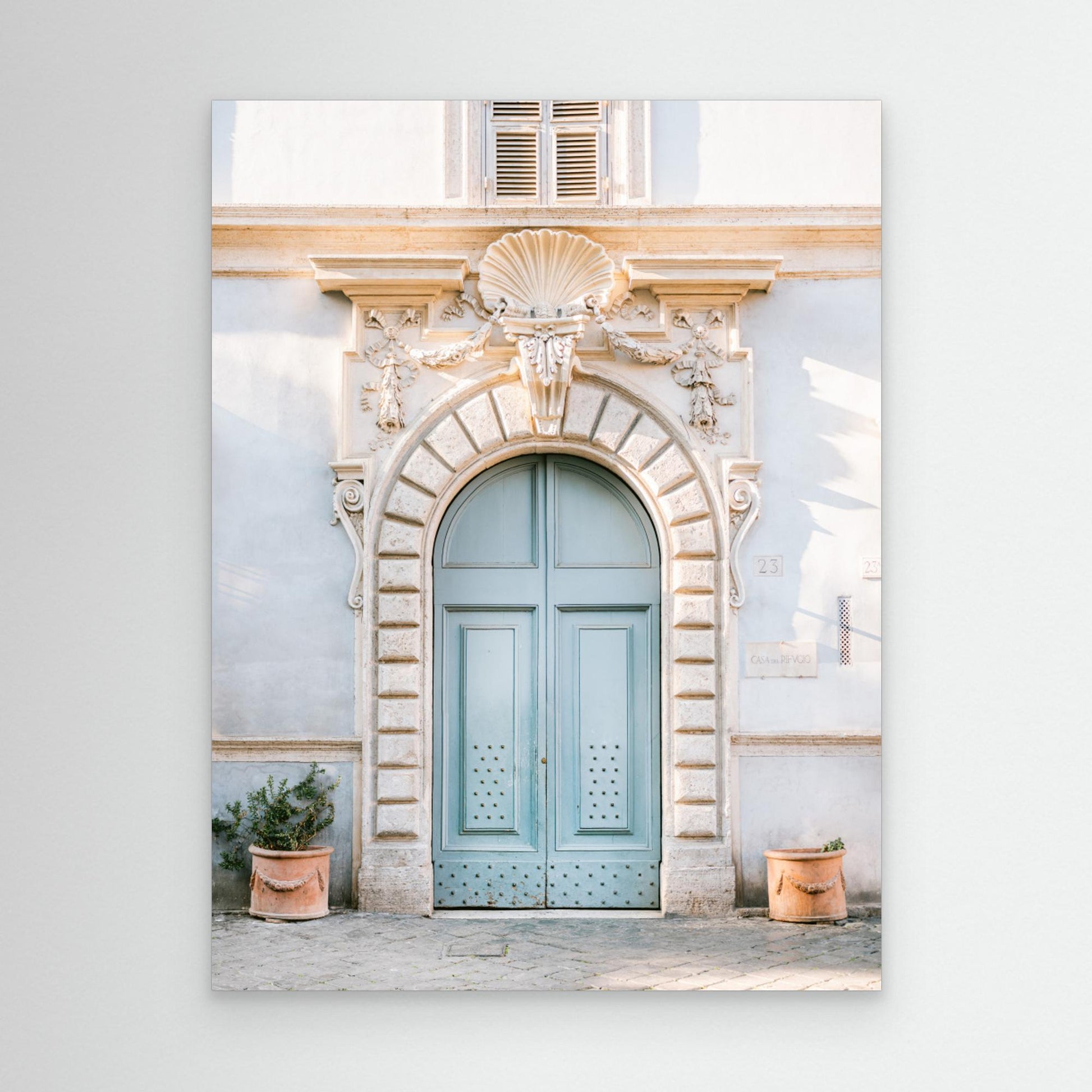 Blue tones of Rome - Italy travel photography by Raisa Zwart