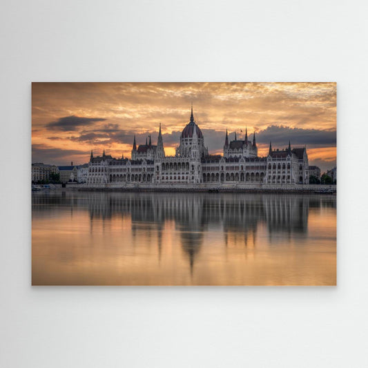 Sunrise in Budapest by Nicholas