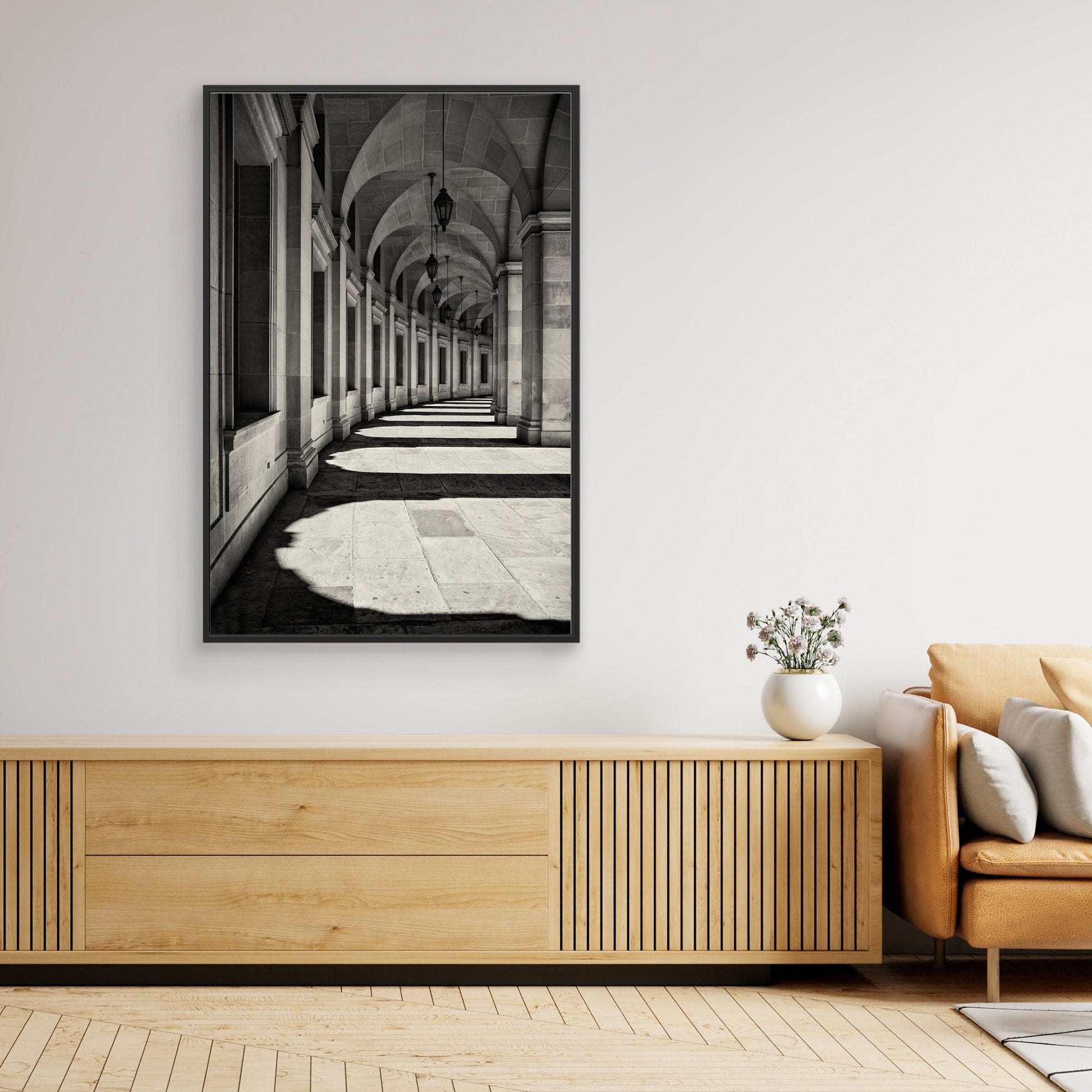 Curved Corridor by Louise Wolbers