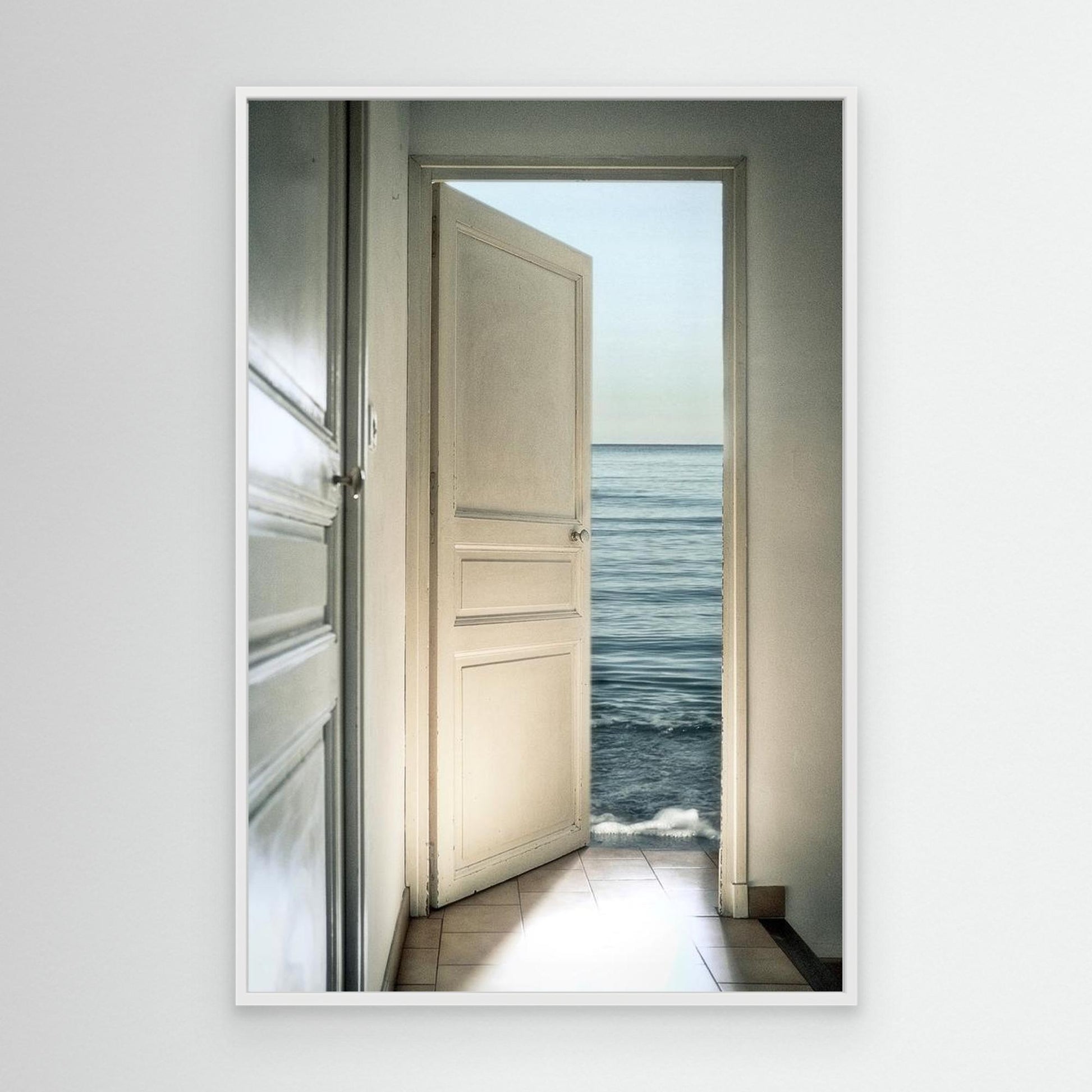 Behind the door by Christian Marcel