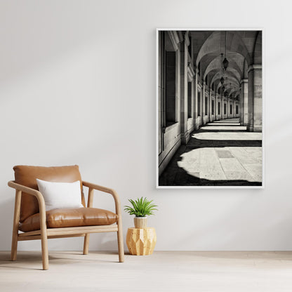 Curved Corridor by Louise Wolbers