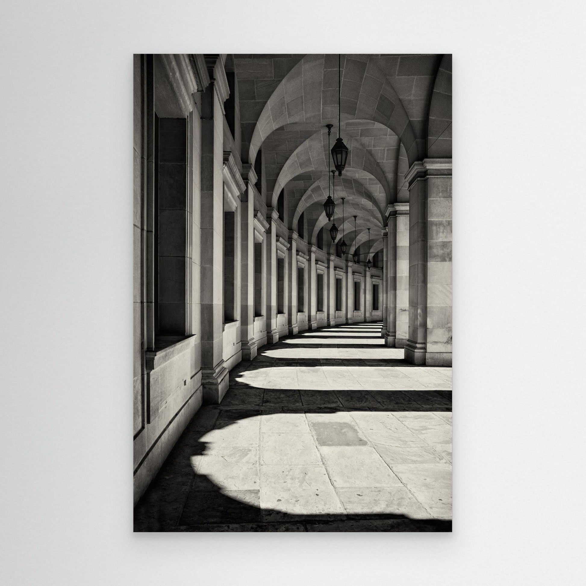 Curved Corridor by Louise Wolbers