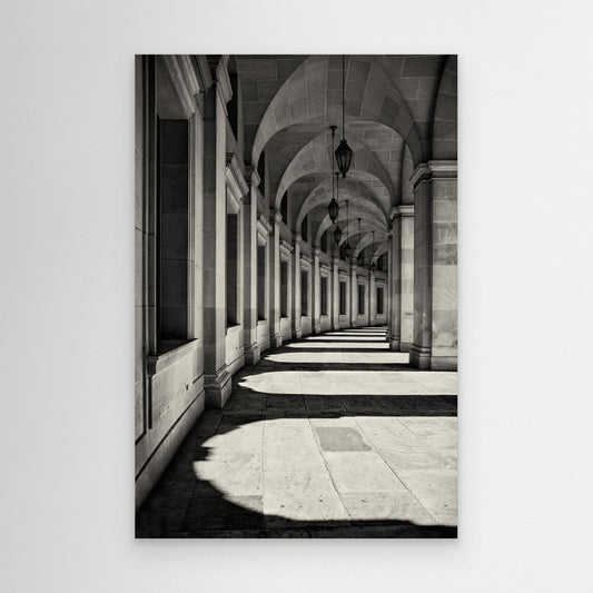 Curved Corridor by Louise Wolbers