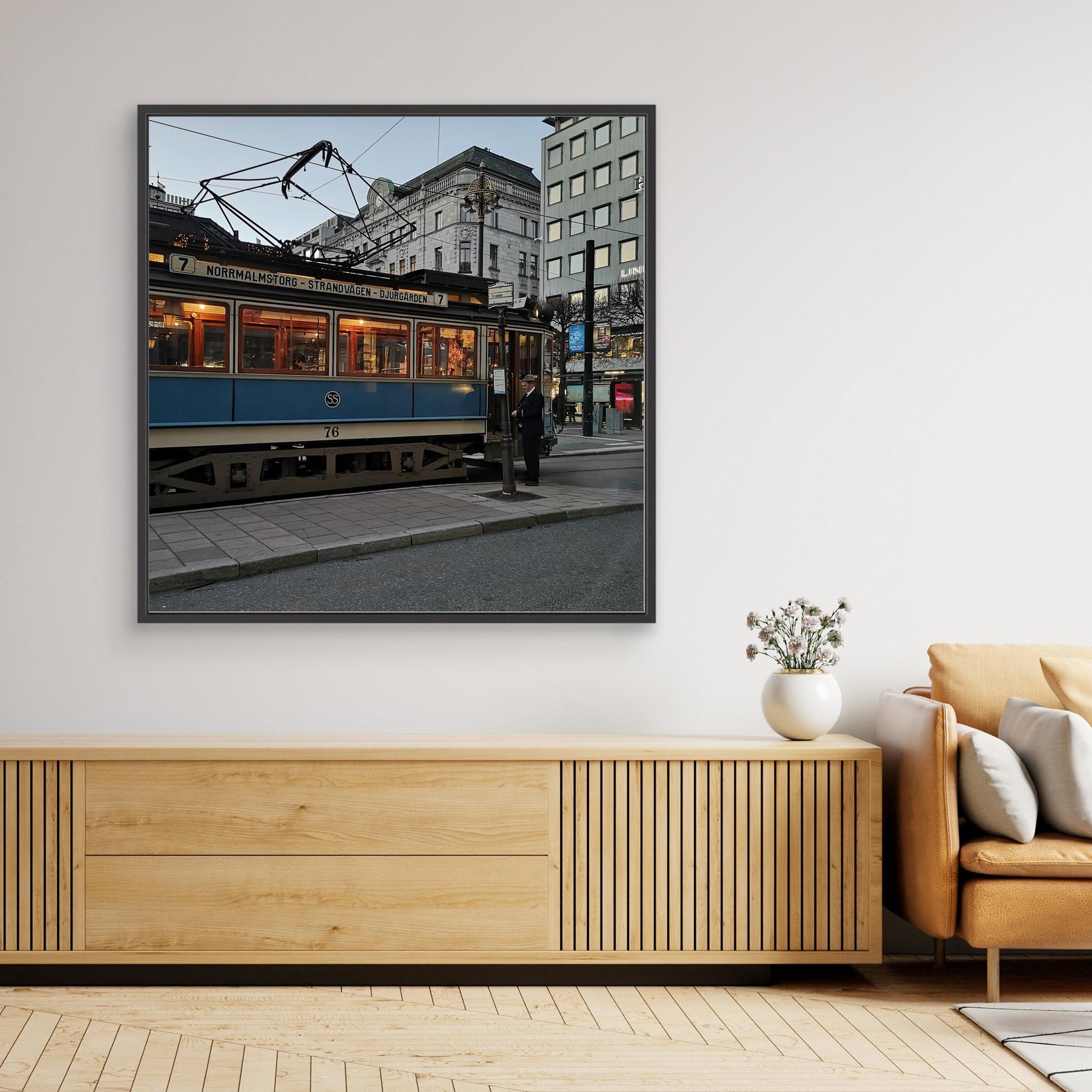 Old fashion Tram