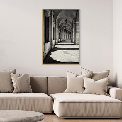 Curved Corridor by Louise Wolbers