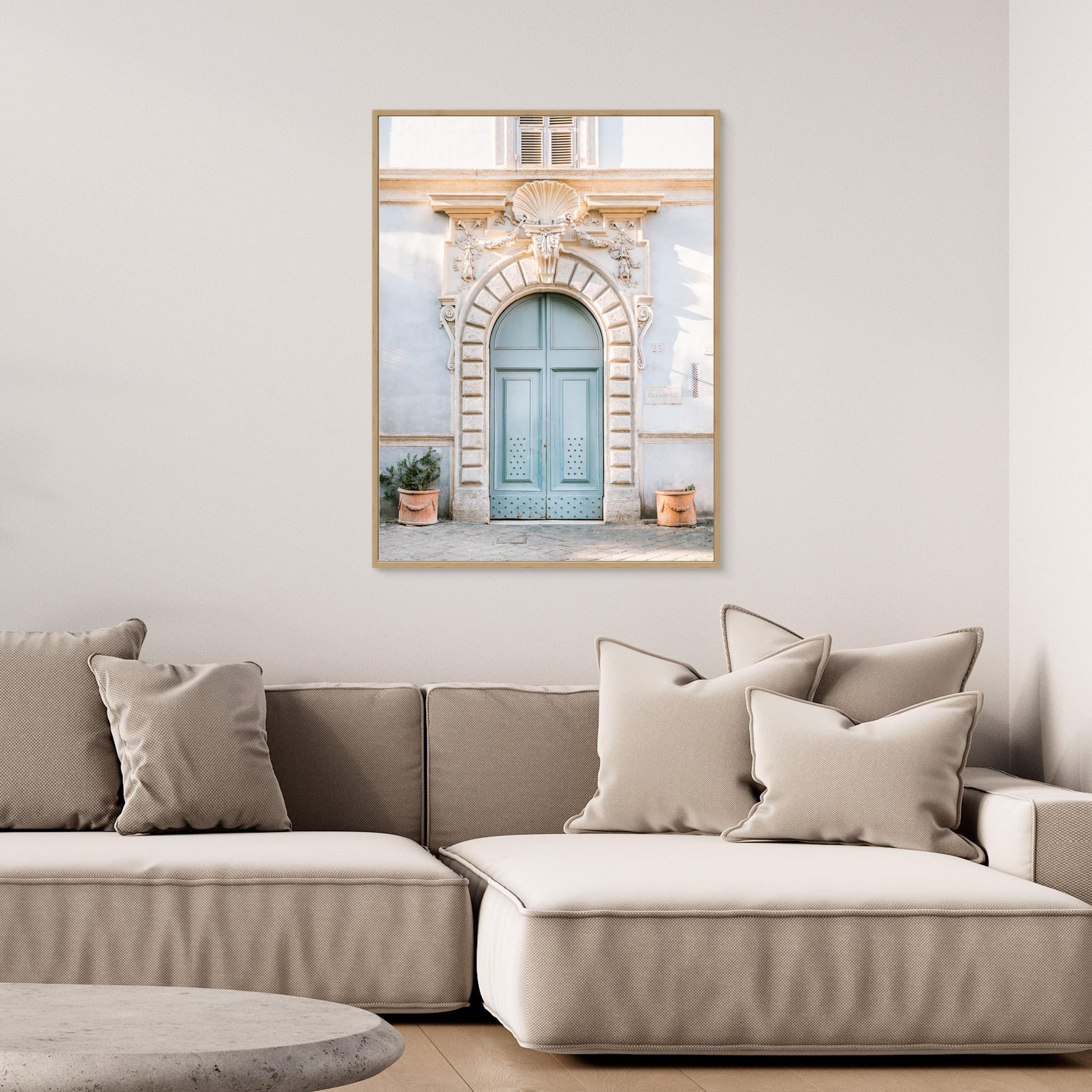 Blue tones of Rome - Italy travel photography by Raisa Zwart